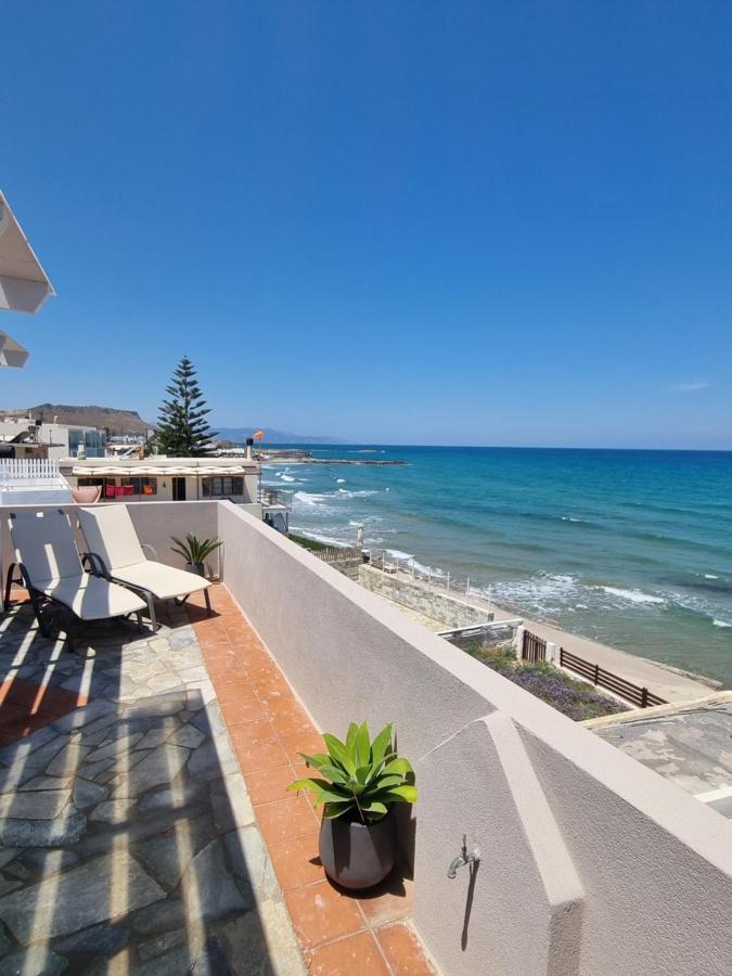 公寓 Astra Sea View Apartment, Sea Front Kokkini Hani